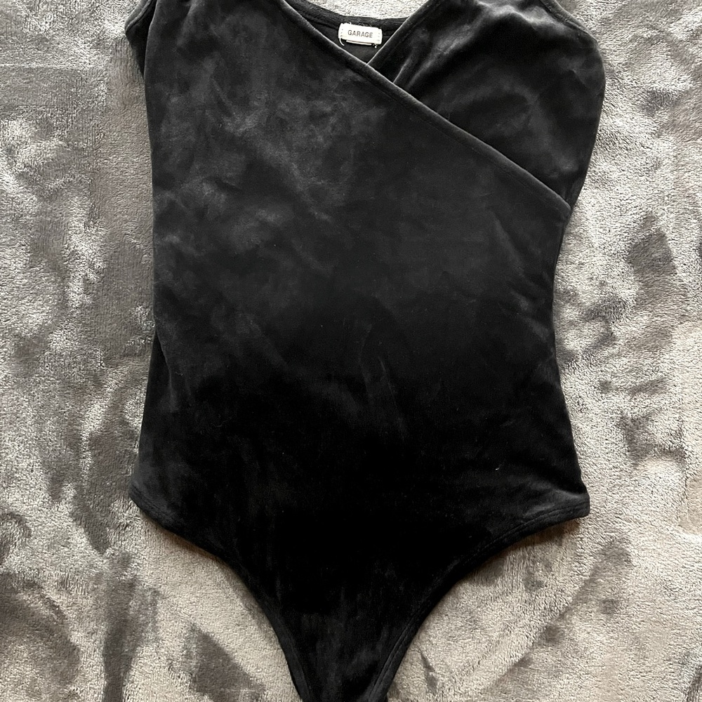 Garage Suede bodysuit